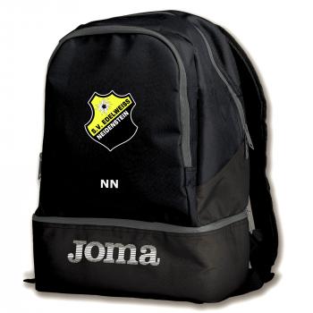 JOMA Rucksack ESTADIO III BLACK - SV Neidenstein - Inkl Wappen/Initialen