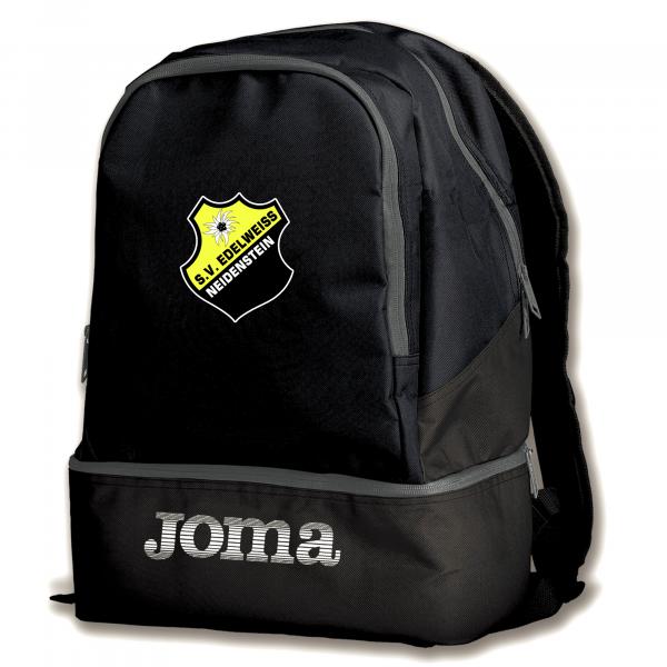 JOMA Rucksack ESTADIO III BLACK - SV Neidenstein - Inkl Wappen